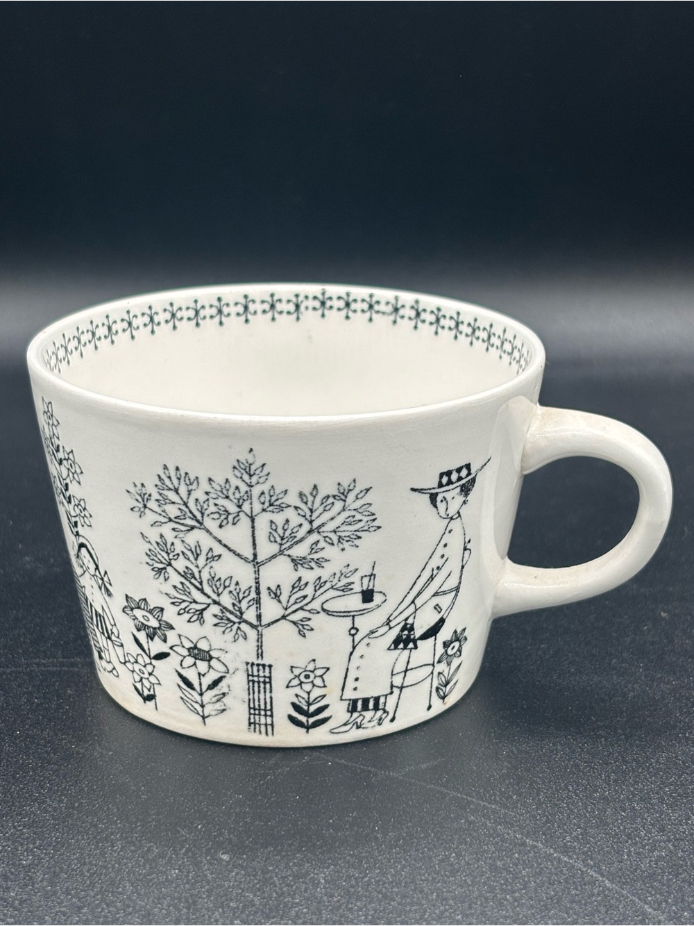 Vintage ARABIA Finland EMILIA Cup And Raija Uosikkinen Tea Coffee Cocoa